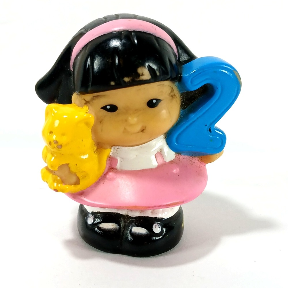 Fisher Price Little People Sonya Lee with Cat and #2